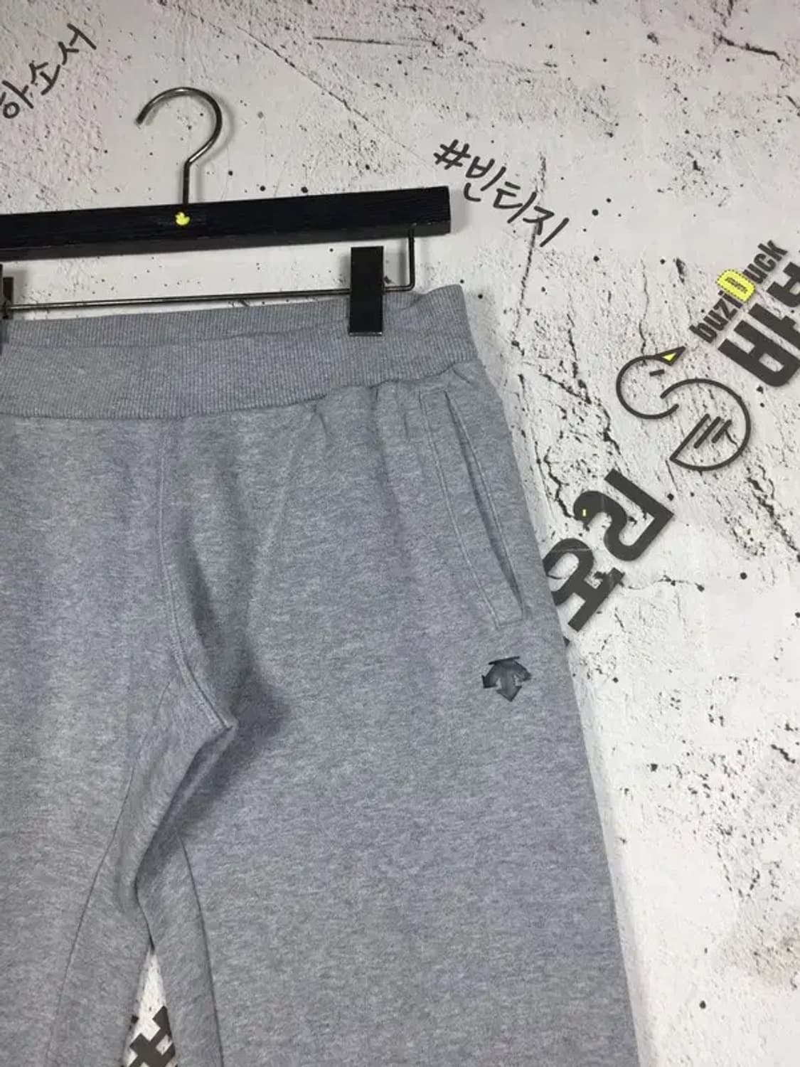 데상트 캐나다 기모 트레이닝 바지 라이트 그레이 70 4400092 상품이미지6