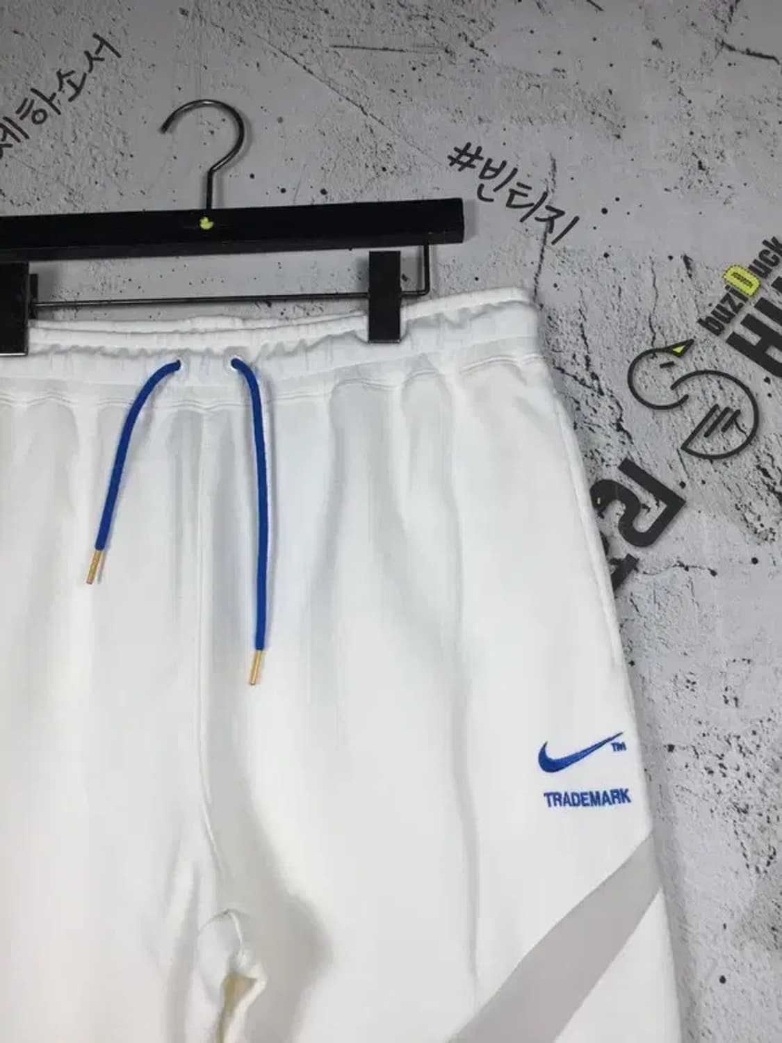 나이키 스포츠 스우시 테크 조거 운동바지 화이트 XL 4400094 상품이미지7