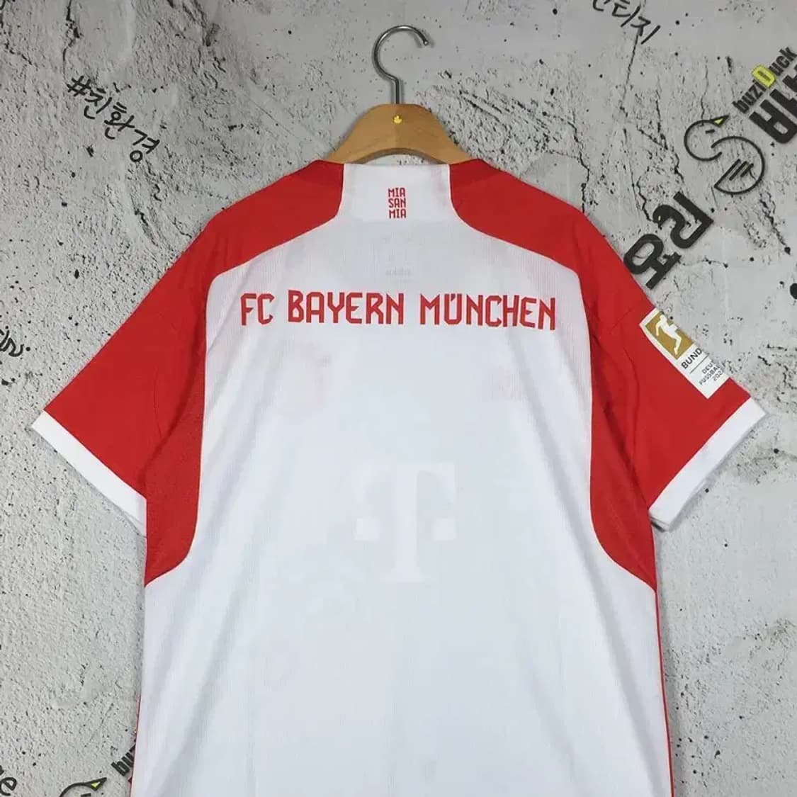 [새상품] 아디다스 축구 뮌헨 노마킹 유니폼 져지 반팔 M 1000524 상품이미지3