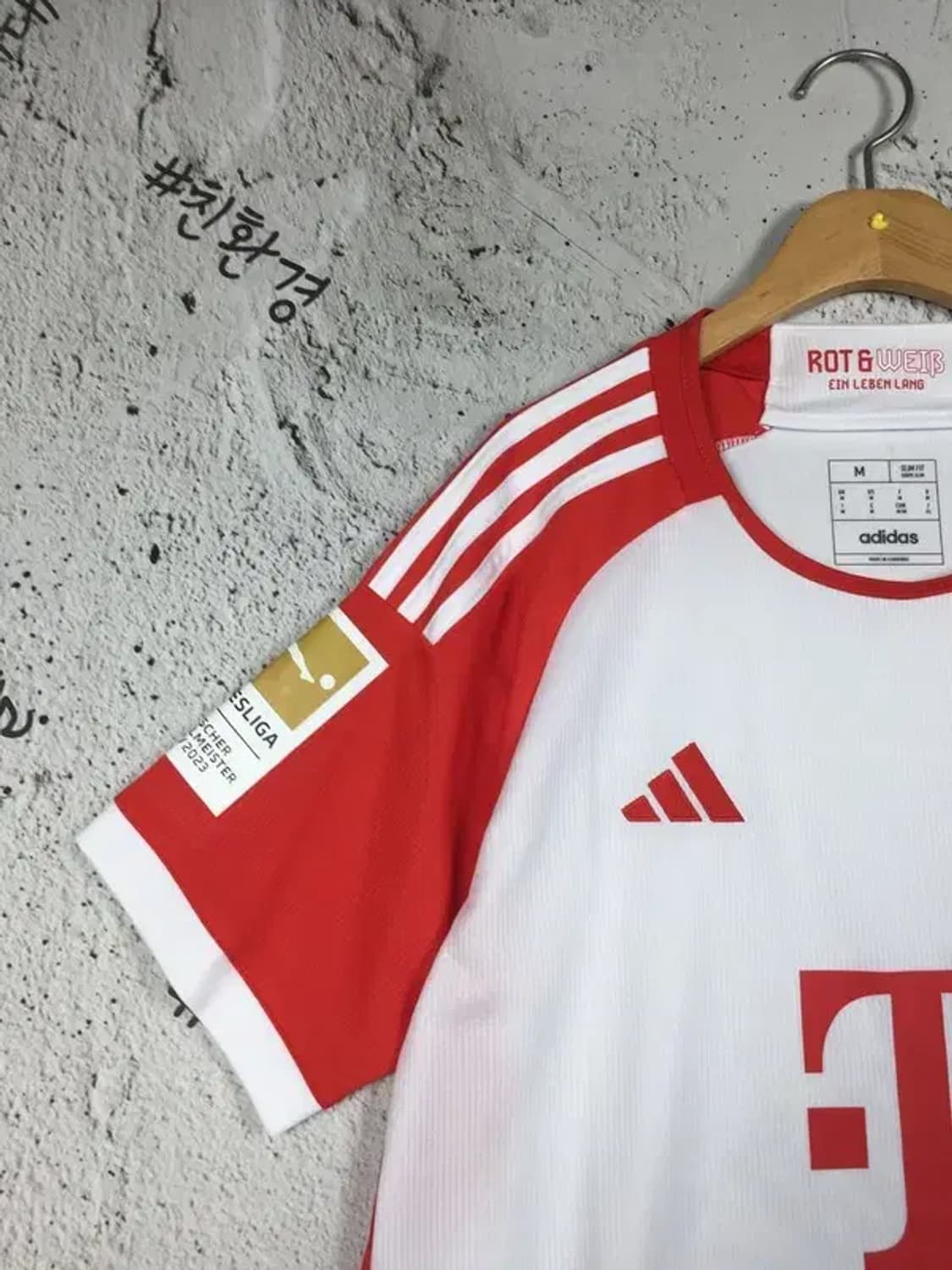 [새상품] 아디다스 축구 뮌헨 노마킹 유니폼 져지 반팔 M 1000524 상품이미지6