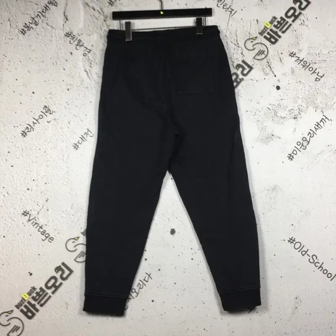 타미진스 플래그 트레이닝 조거 운동바지 블랙 S 4400095 상품이미지2