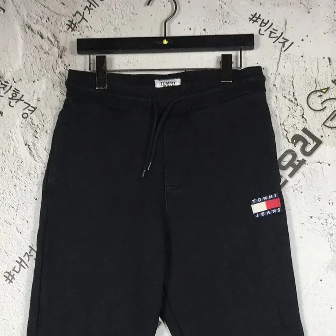 타미진스 플래그 트레이닝 조거 운동바지 블랙 S 4400095 상품이미지4