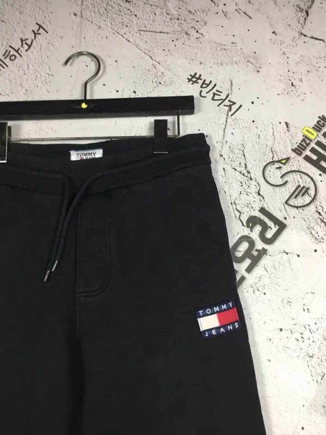 타미진스 플래그 트레이닝 조거 운동바지 블랙 S 4400095 상품이미지6
