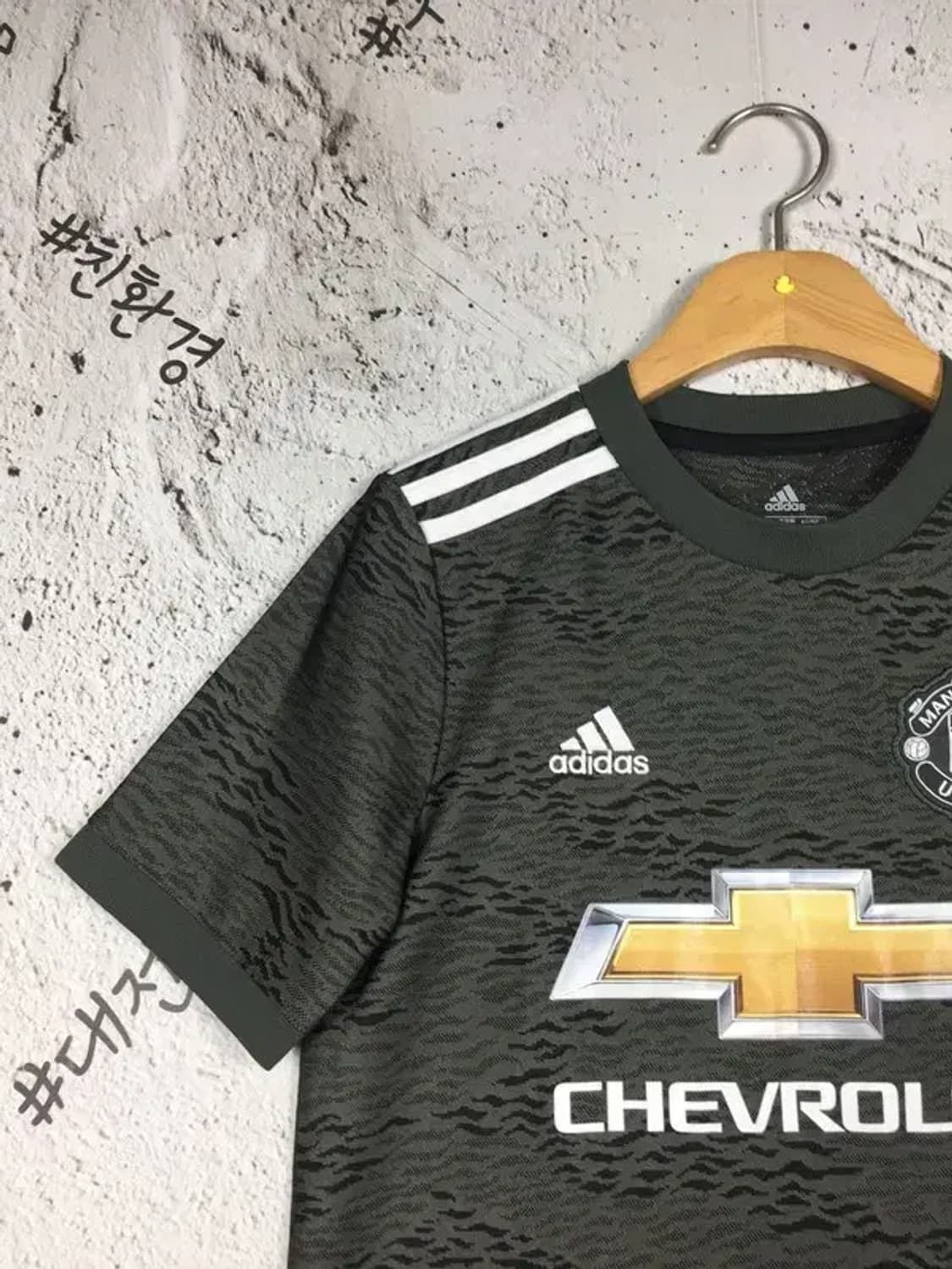 아디다스 멘유 어웨이 져지 반팔 티 그레이 M(150) 1000525 상품이미지5