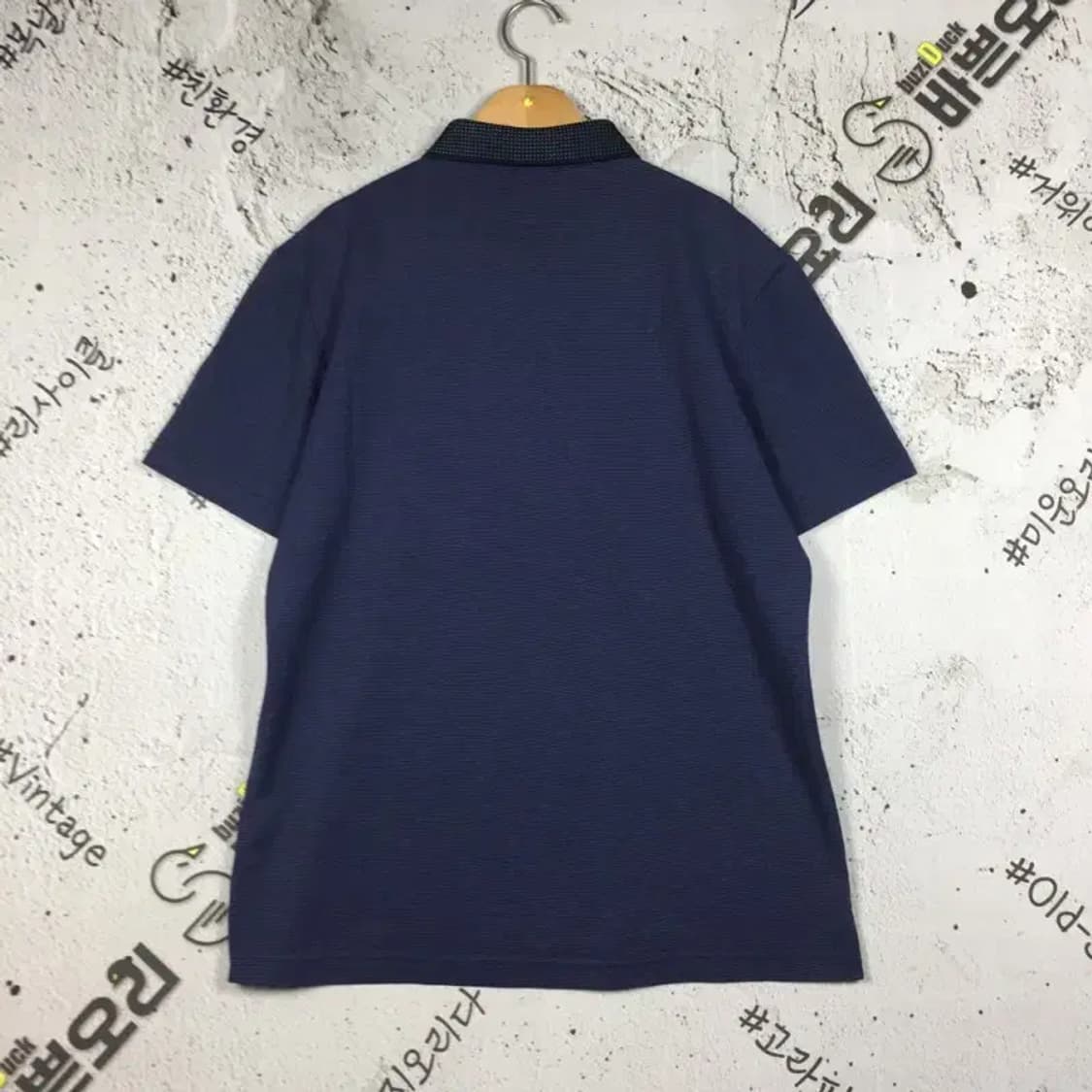 닥스 반팔 카라티 네이비 100 1000526 상품이미지2