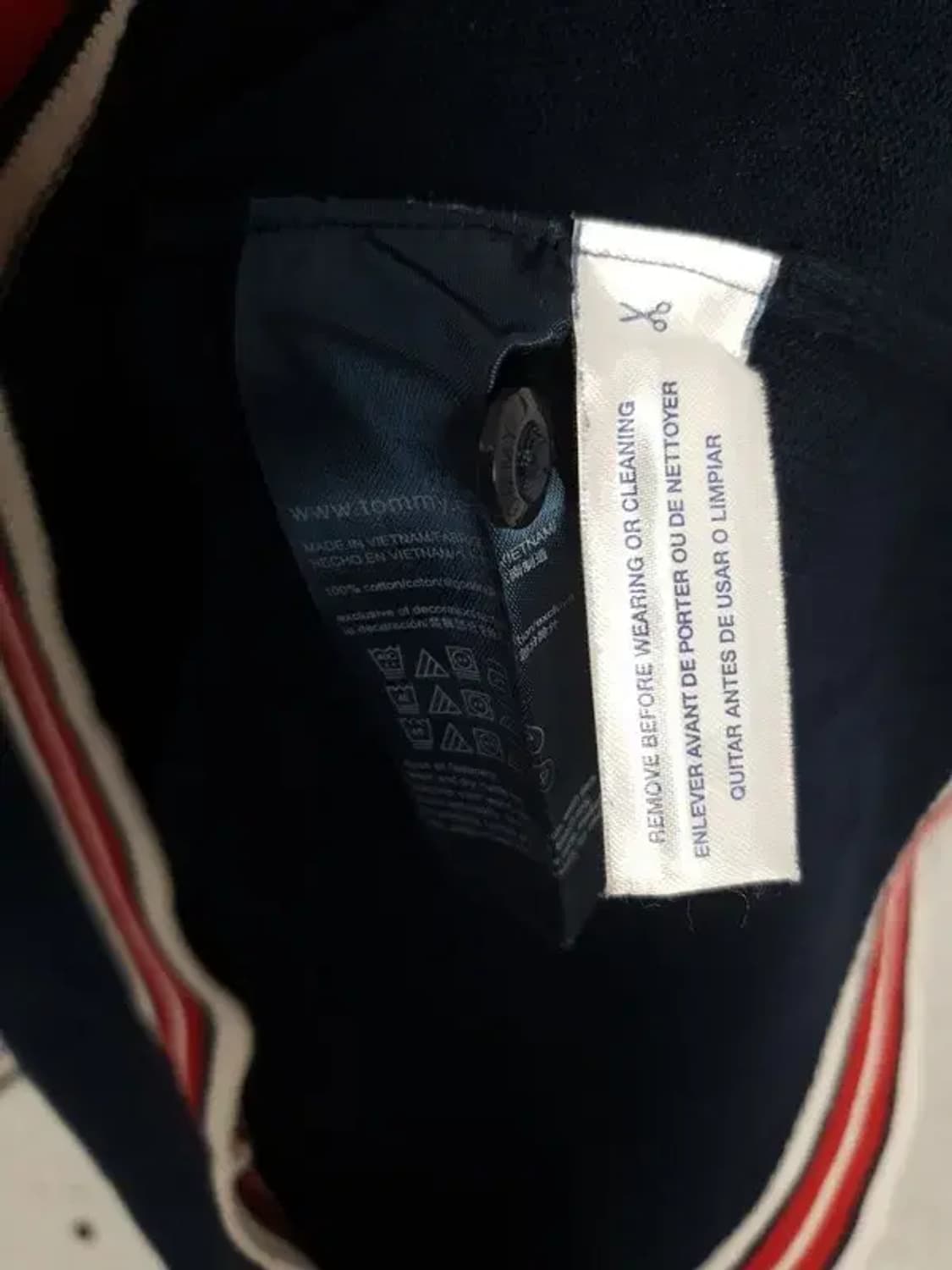 타미힐피거 TOMMY 라운드 여성 가디건 네이비 L 2400040 상품이미지10