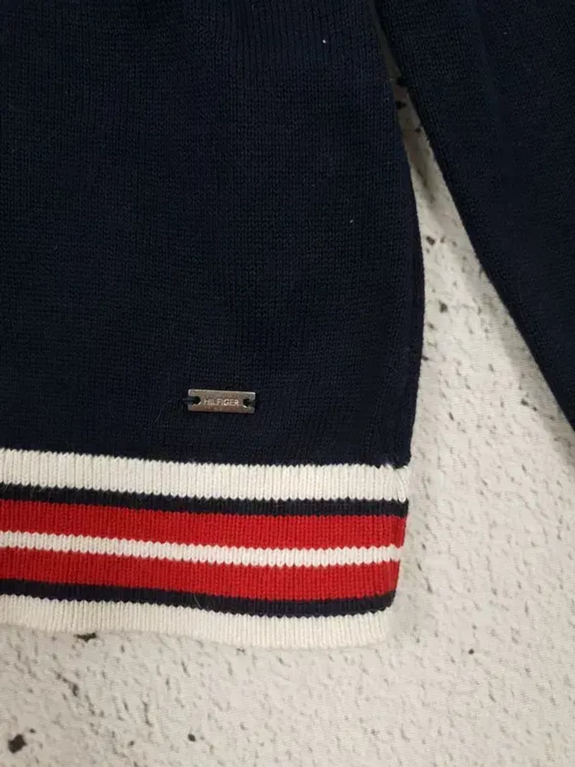 타미힐피거 TOMMY 라운드 여성 가디건 네이비 L 2400040 상품이미지8