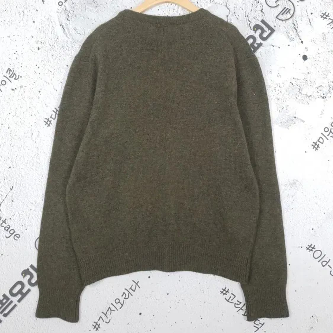 라코스테 LACOSTE 니트 카키 4 2400007 상품이미지2