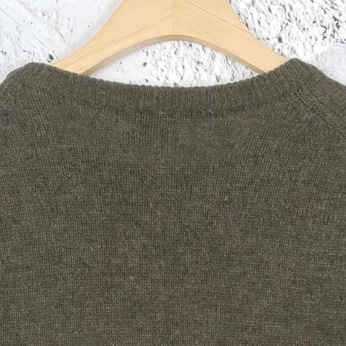 라코스테 LACOSTE 니트 카키 4 2400007 상품이미지7