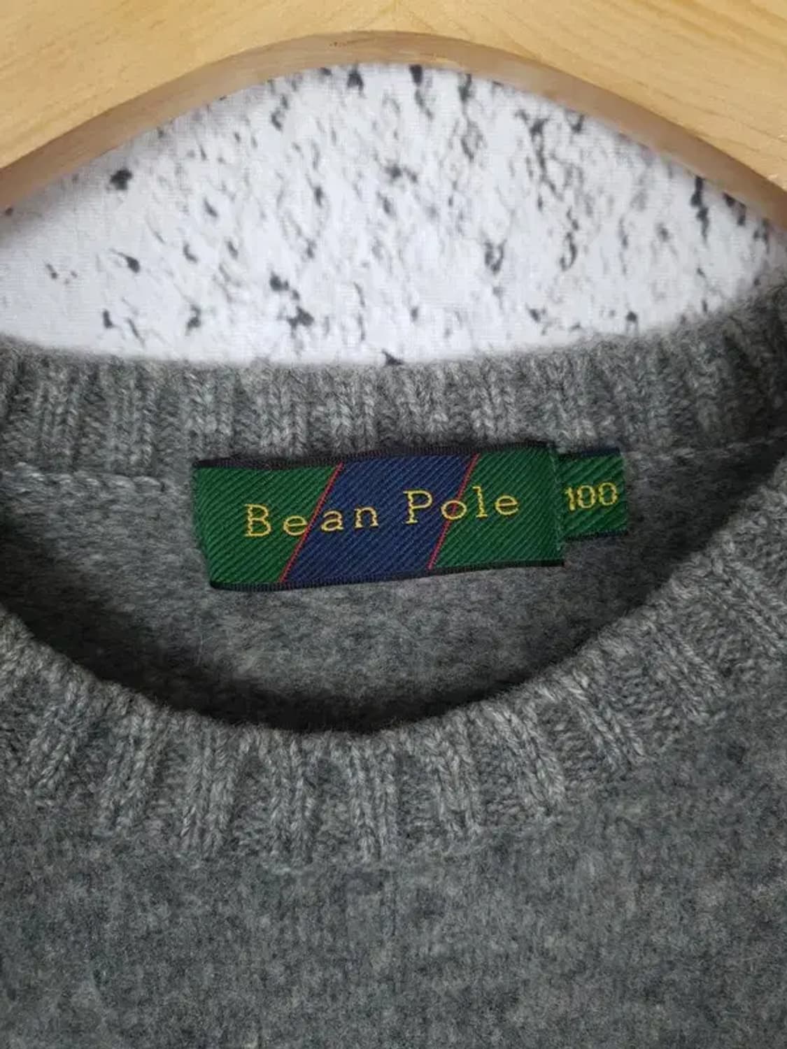 빈폴 BEANPOLE 스트라이프 니트 라이트 그레이 100 2400009 상품이미지9