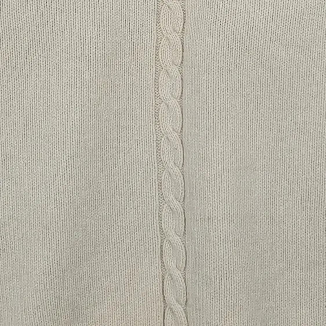 빈폴 Bean Pole 체크 베이지 크루넥 니트 100 2400025 상품이미지5