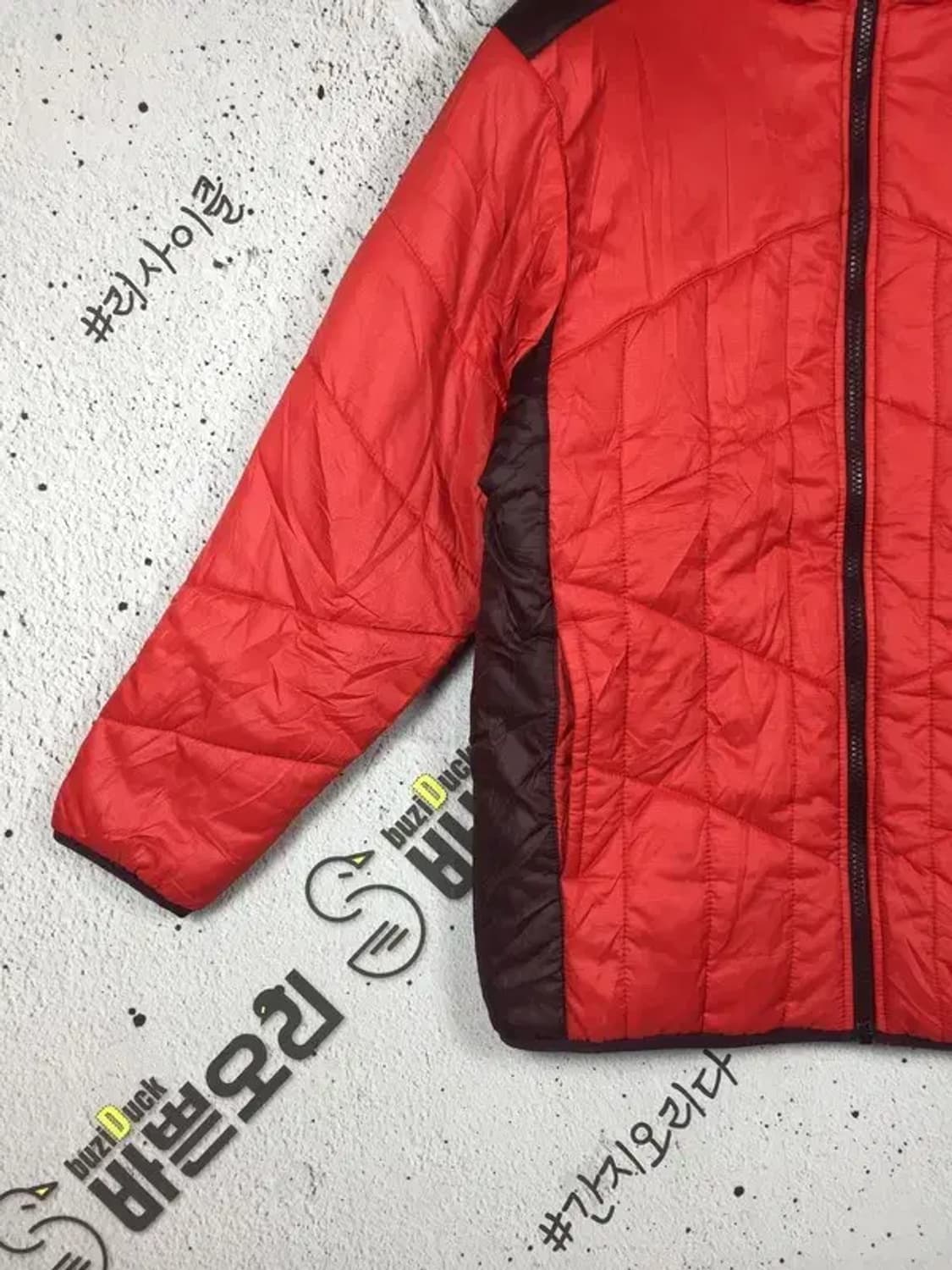 나이키 여성 스우시 폴리 패딩 점퍼 레드 L 3400226 상품이미지5