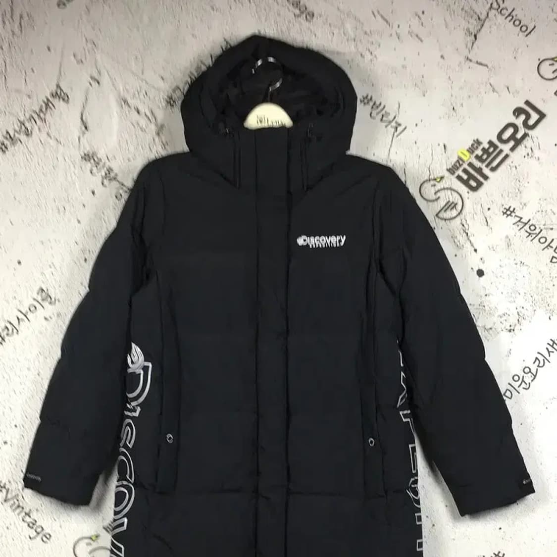 디스커버리 여성 덕다운 롱패딩 블랙 90 3400229 상품이미지4