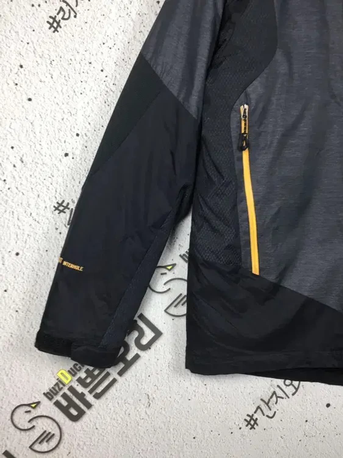 네파 경량패딩 + 윈드외피 점퍼 자켓 그레이 100 3400228 상품이미지6