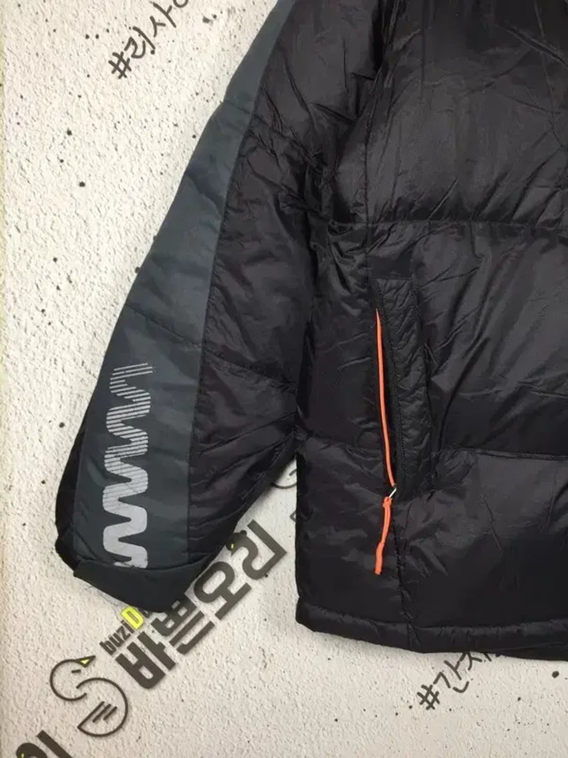 리복 직텍 펌프 구스다운 패딩 블랙 100 3400235 상품이미지5