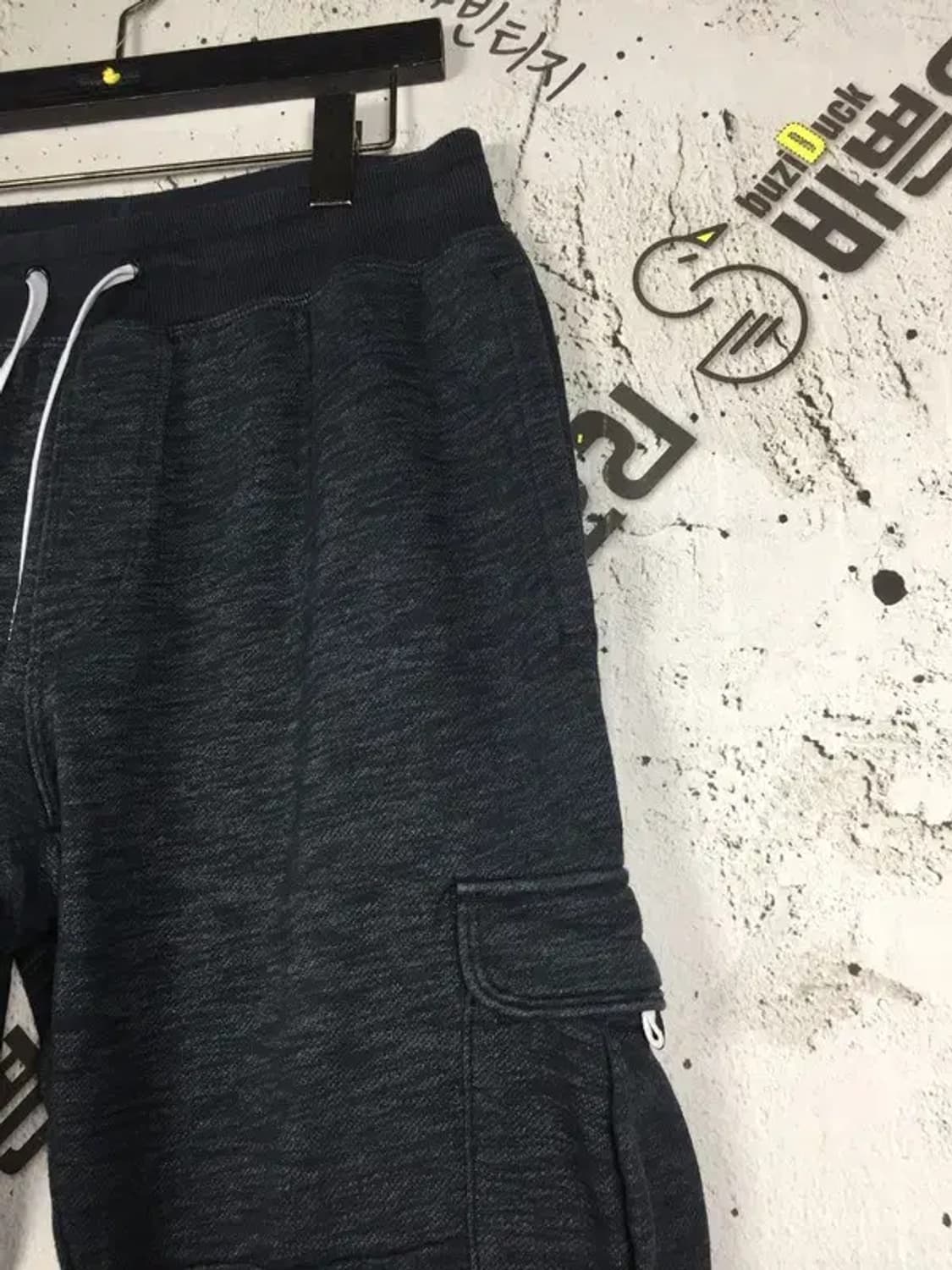 언더아머 기모 에센셜 플리스 해리티지 카고 팬츠 블랙 XL 4400102 상품이미지4