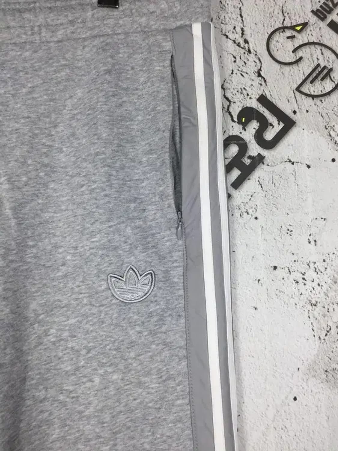 아디다스 아웃라인 스펠 기모 트레이닝 바지 그레이 L 4400099 상품이미지7