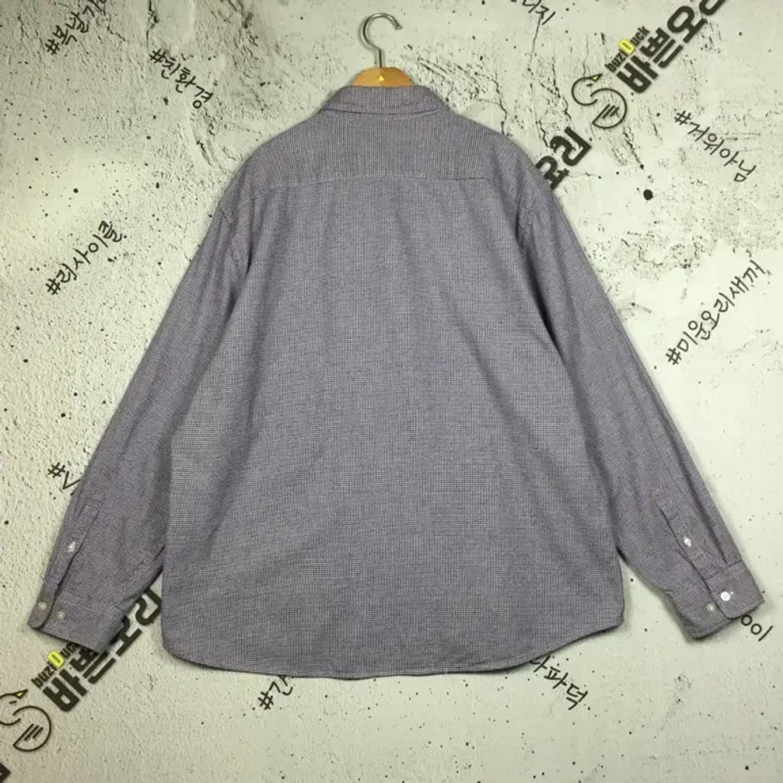 헤지스 긴팔 셔츠 라이트 퍼플 120 1100399 상품이미지2