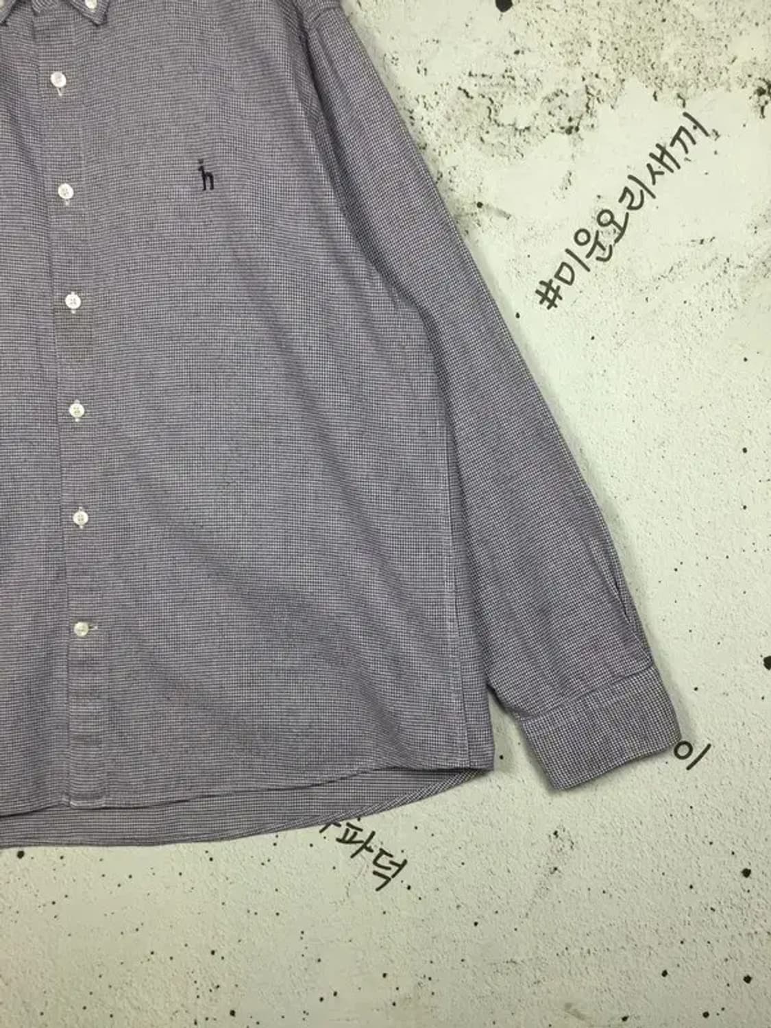 헤지스 긴팔 셔츠 라이트 퍼플 120 1100399 상품이미지7