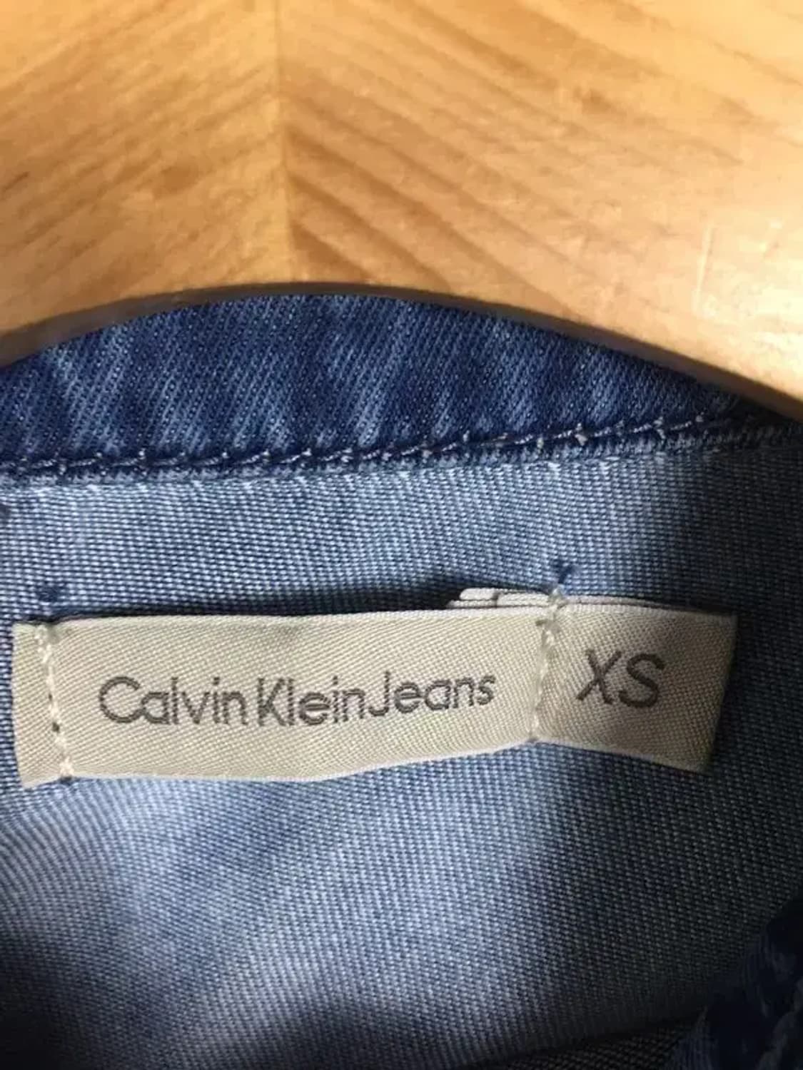 캘빈클라인 여성 데님 셔츠 라이트 블루 XS 1100401 상품이미지7