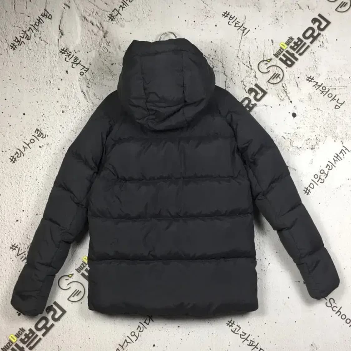 데상트 여성 히트나비 덕다운 패딩 점퍼 그레이 90 3400240 상품이미지2