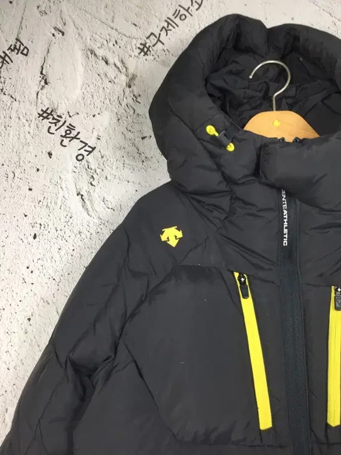 데상트 여성 히트나비 덕다운 패딩 점퍼 그레이 90 3400240 상품이미지5