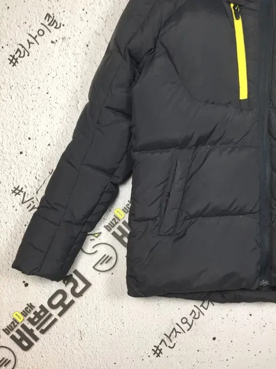 데상트 여성 히트나비 덕다운 패딩 점퍼 그레이 90 3400240 상품이미지6