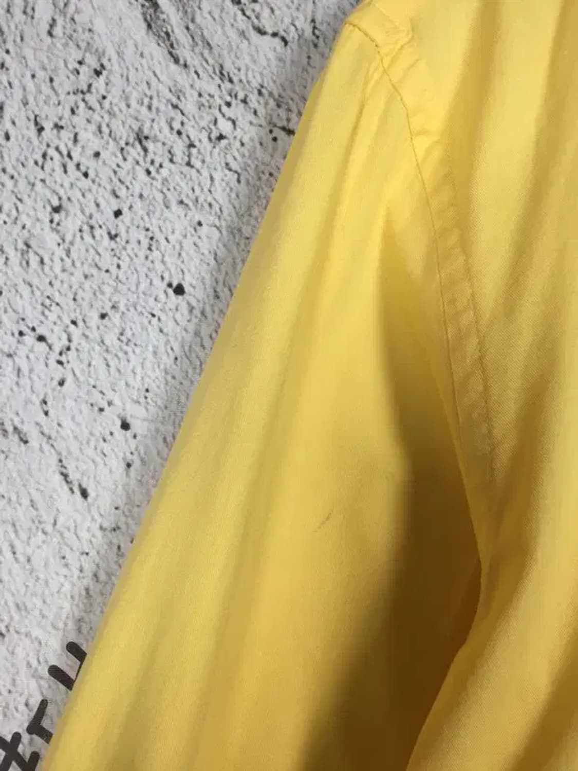 타미힐피거 가먼트다이 슬림핏 셔츠 옐로우 S 1100402 상품이미지10