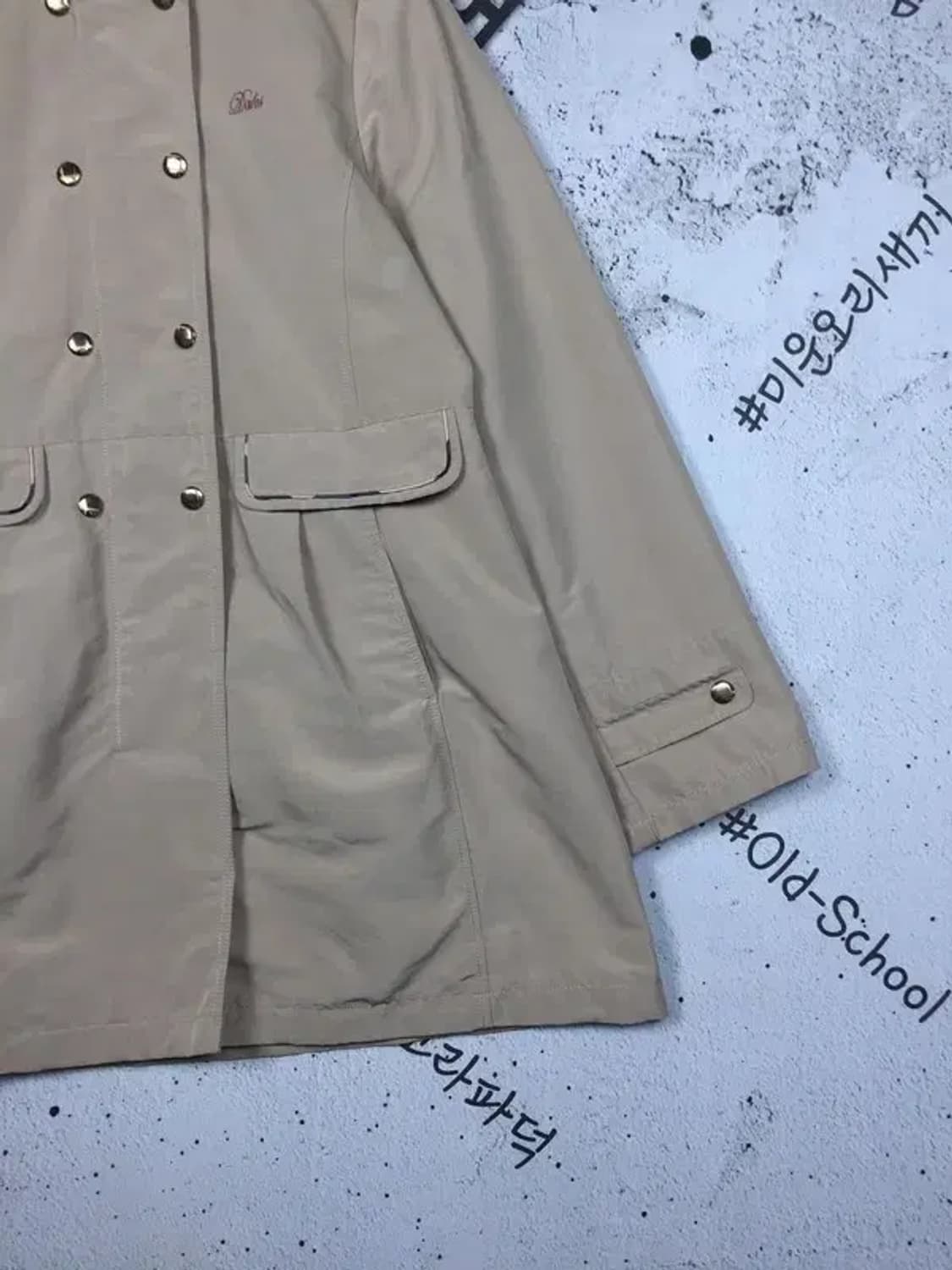 닥스 주니어 DAKS 트렌치 코트 베이지 165(15Y) 3200104 상품이미지8