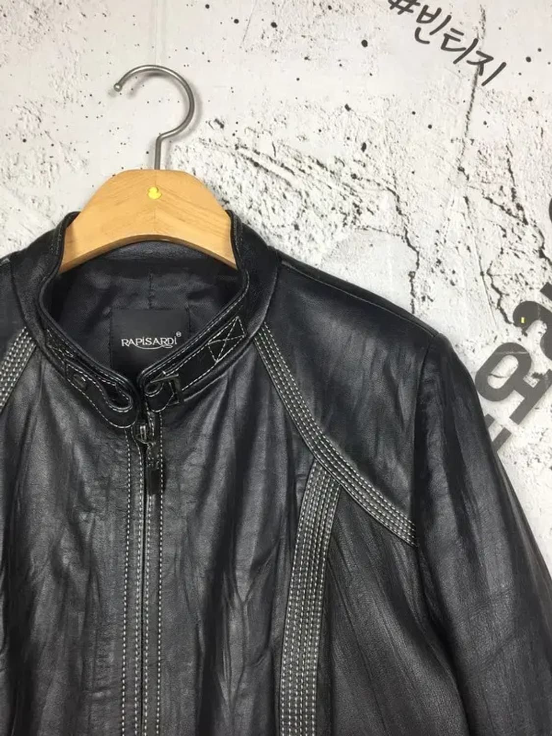 라피사르디 여성 가죽 자켓 블랙 L(77) 3200107 상품이미지5
