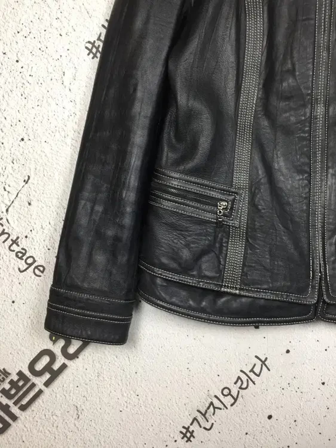 라피사르디 여성 가죽 자켓 블랙 L(77) 3200107 상품이미지6