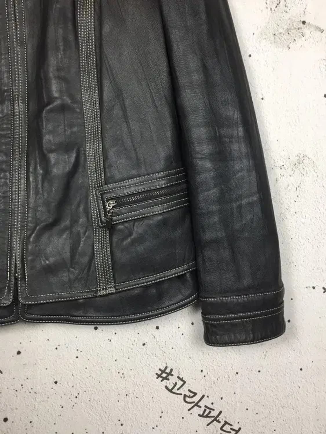 라피사르디 여성 가죽 자켓 블랙 L(77) 3200107 상품이미지7