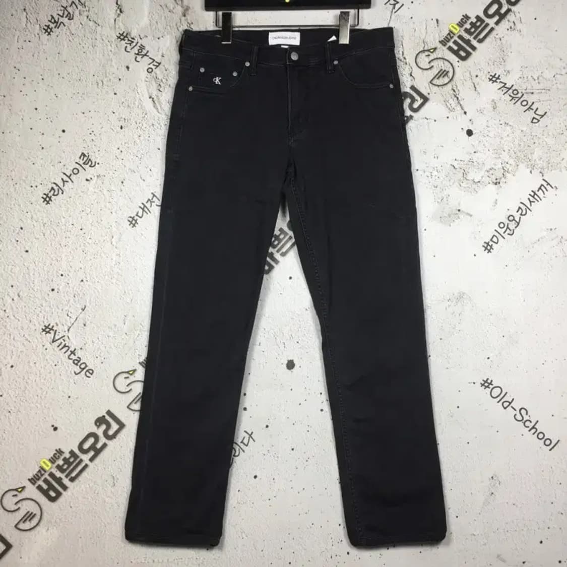 캘빈클라인 스판 데님 청바지 흑청 W32 X L34 4100096 상품이미지1