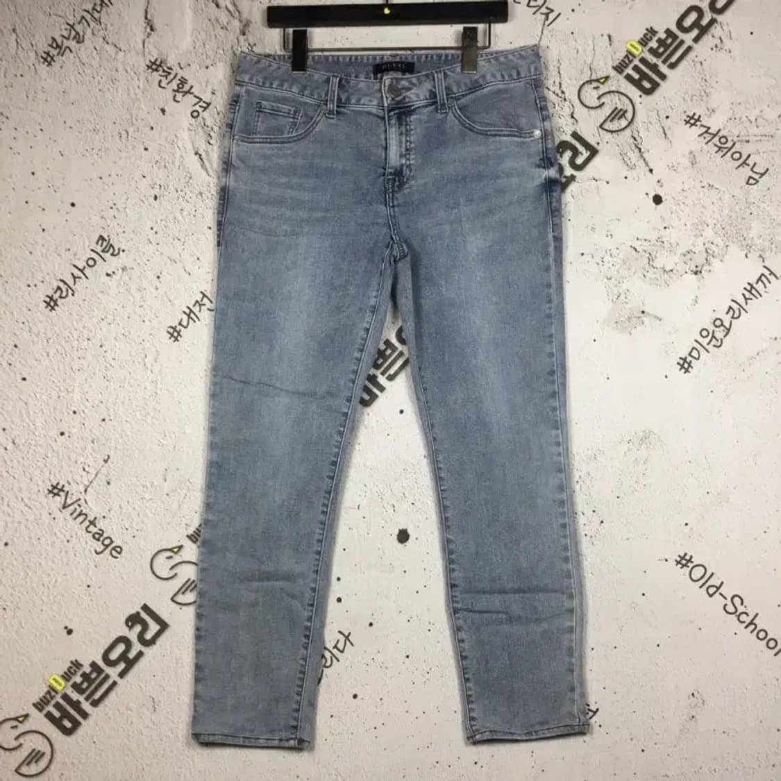 게스 스판 데님 청바지 블랙라벨 연청 78(31) 4100098 상품이미지1