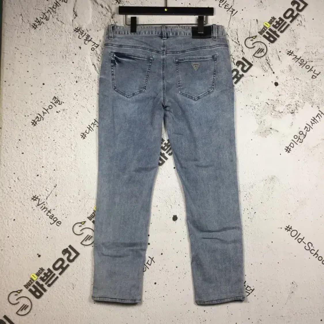 게스 스판 데님 청바지 블랙라벨 연청 78(31) 4100098 상품이미지2