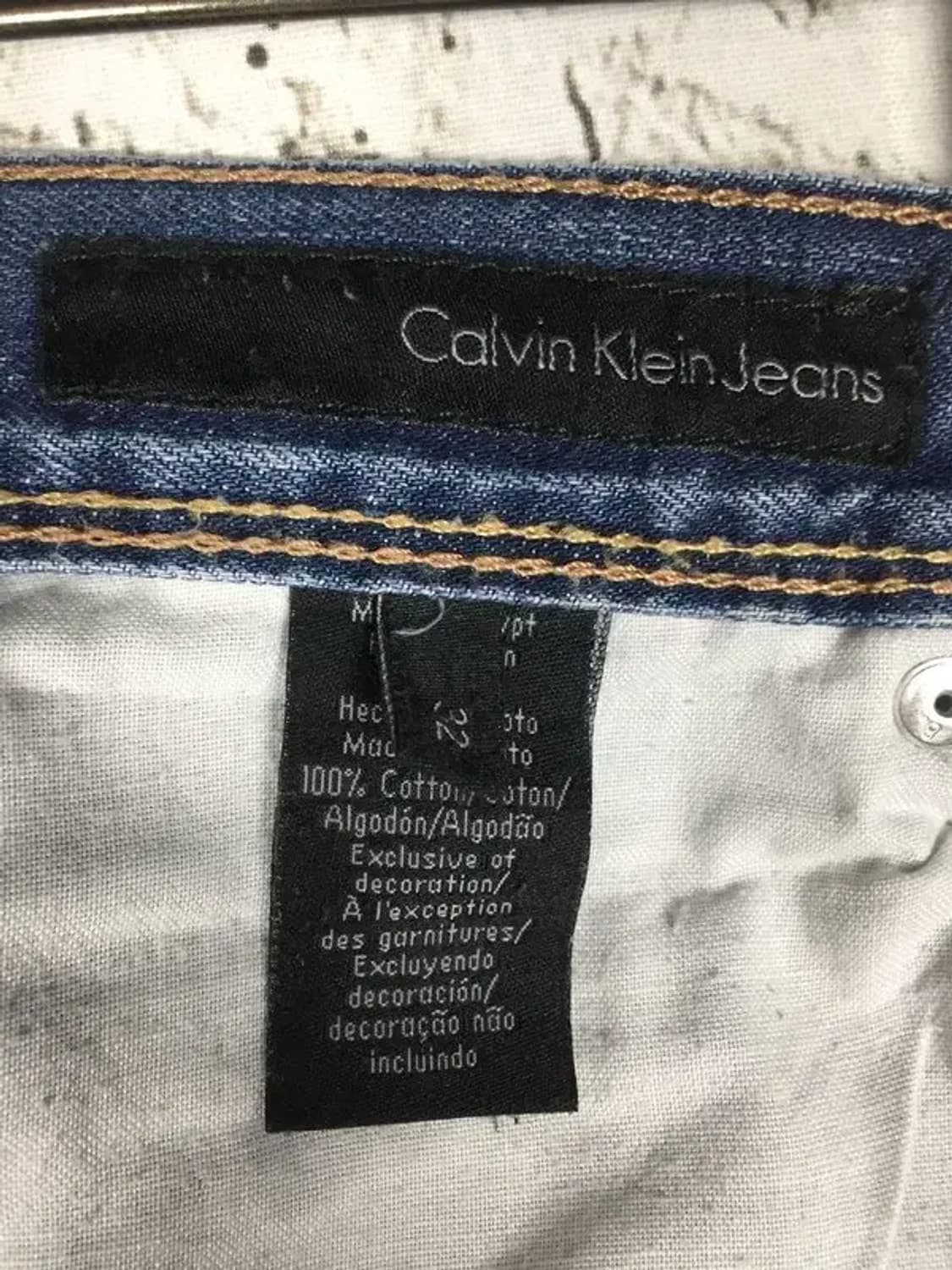 캘빈클라인 스키니 데님 청바지 중청 M 4100099 상품이미지10