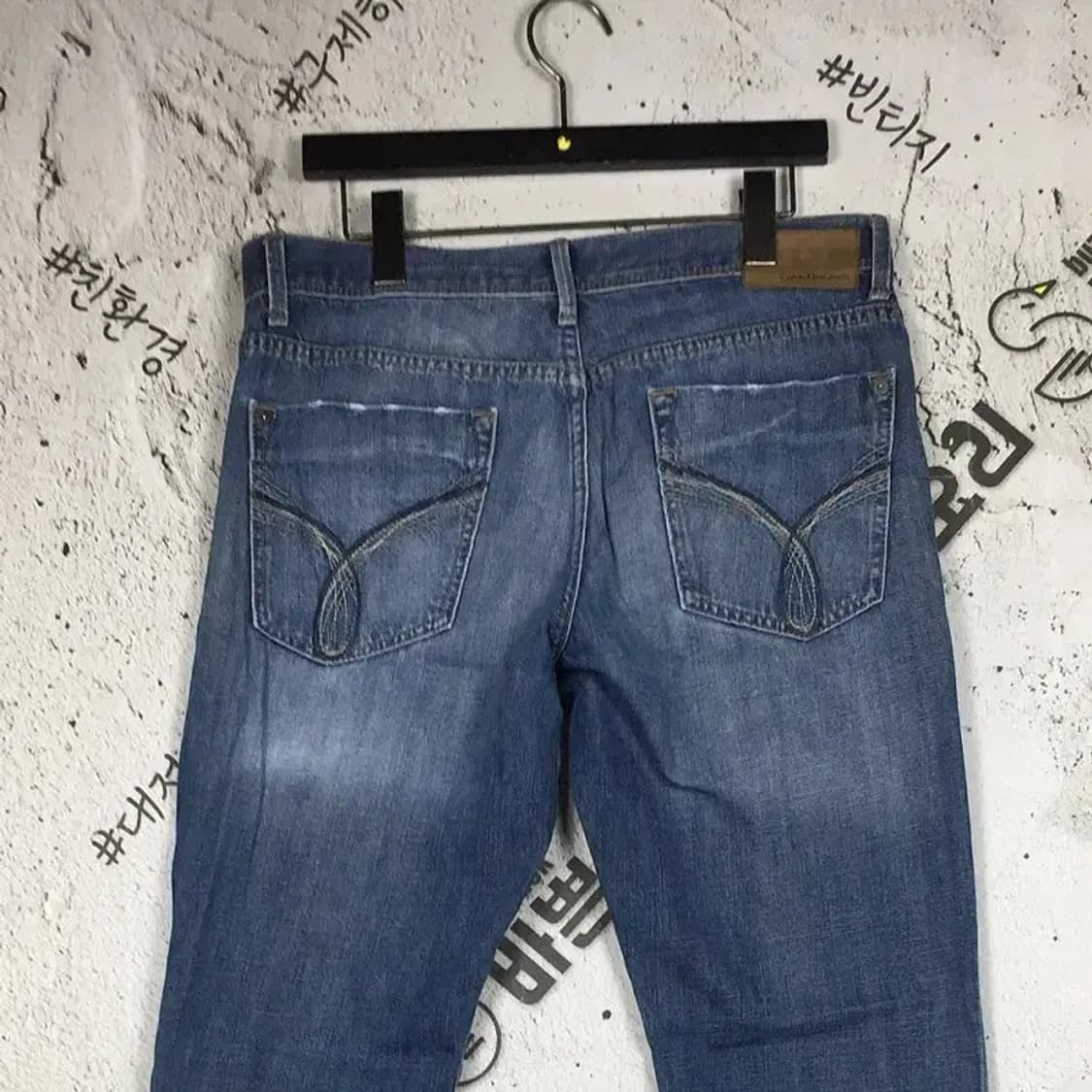 캘빈클라인 스키니 데님 청바지 중청 M 4100099 상품이미지7