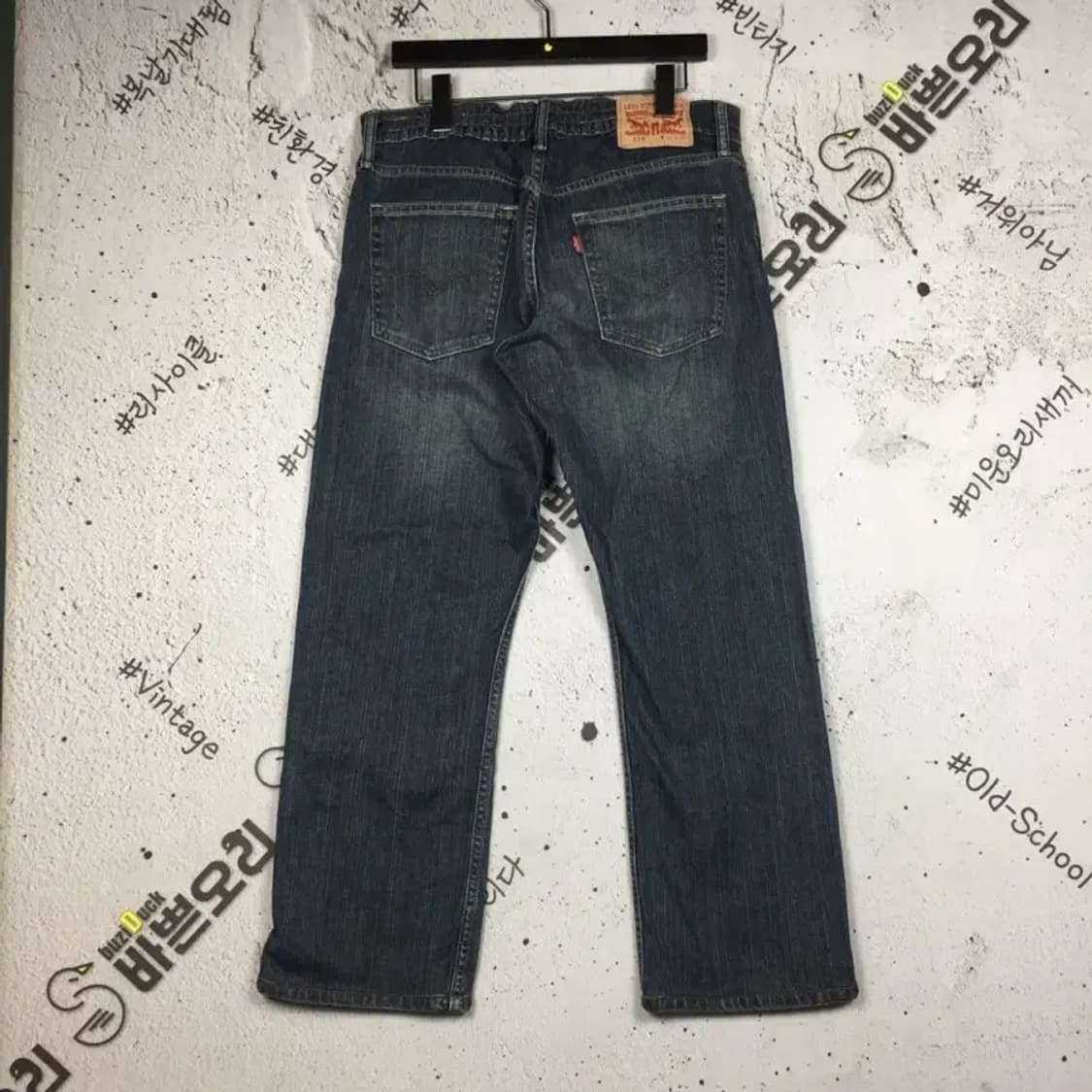 리바이스 514 데님 밴딩수선 청바지 중청 W32 L30 4100100 상품이미지2