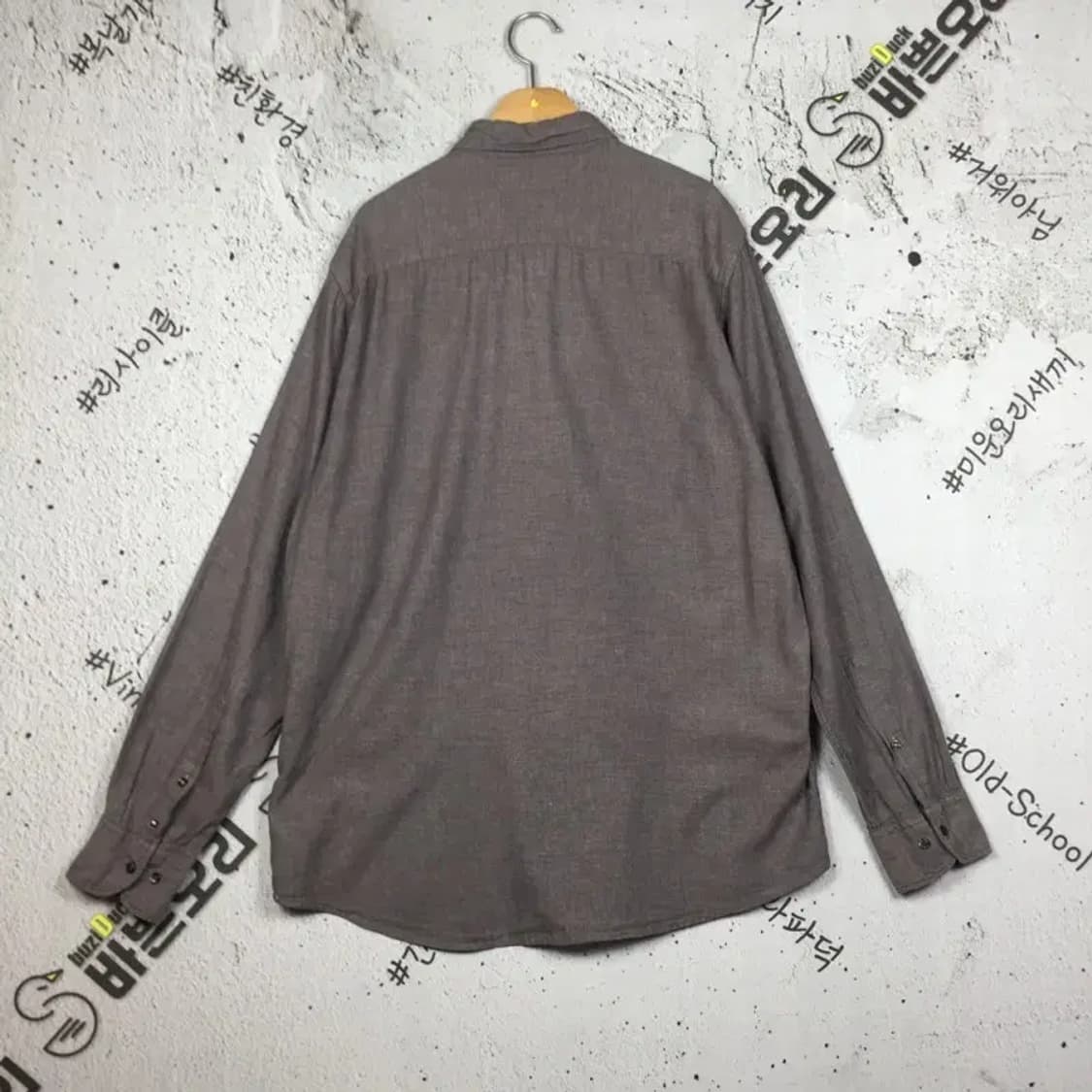 타미힐피거 뉴욕핏 셔츠 브라운 L 1100404 상품이미지2