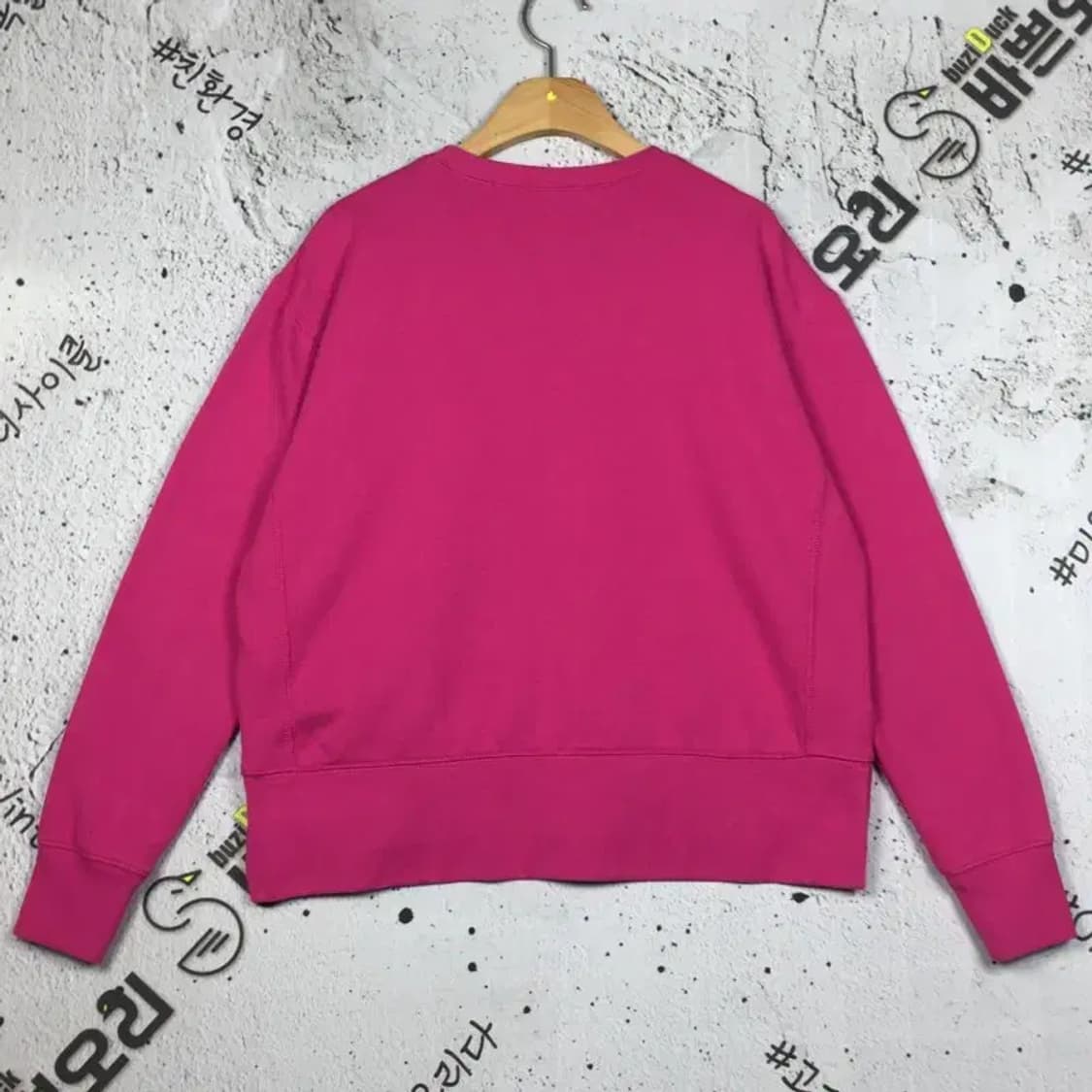 폴로 랄프로렌 여성 기모 스웻 맨투맨 핑크 S 2200237 상품이미지2