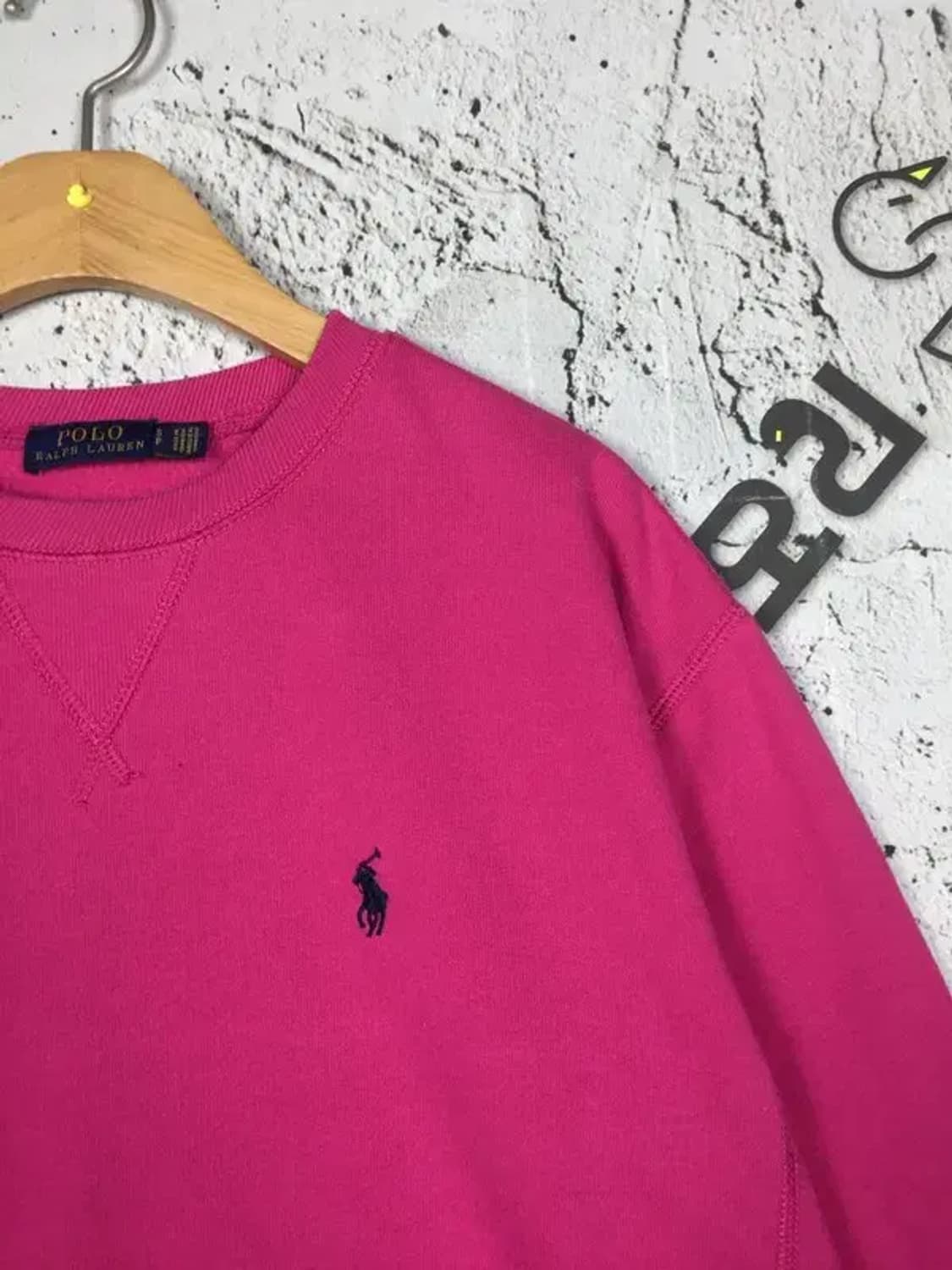 폴로 랄프로렌 여성 기모 스웻 맨투맨 핑크 S 2200237 상품이미지3