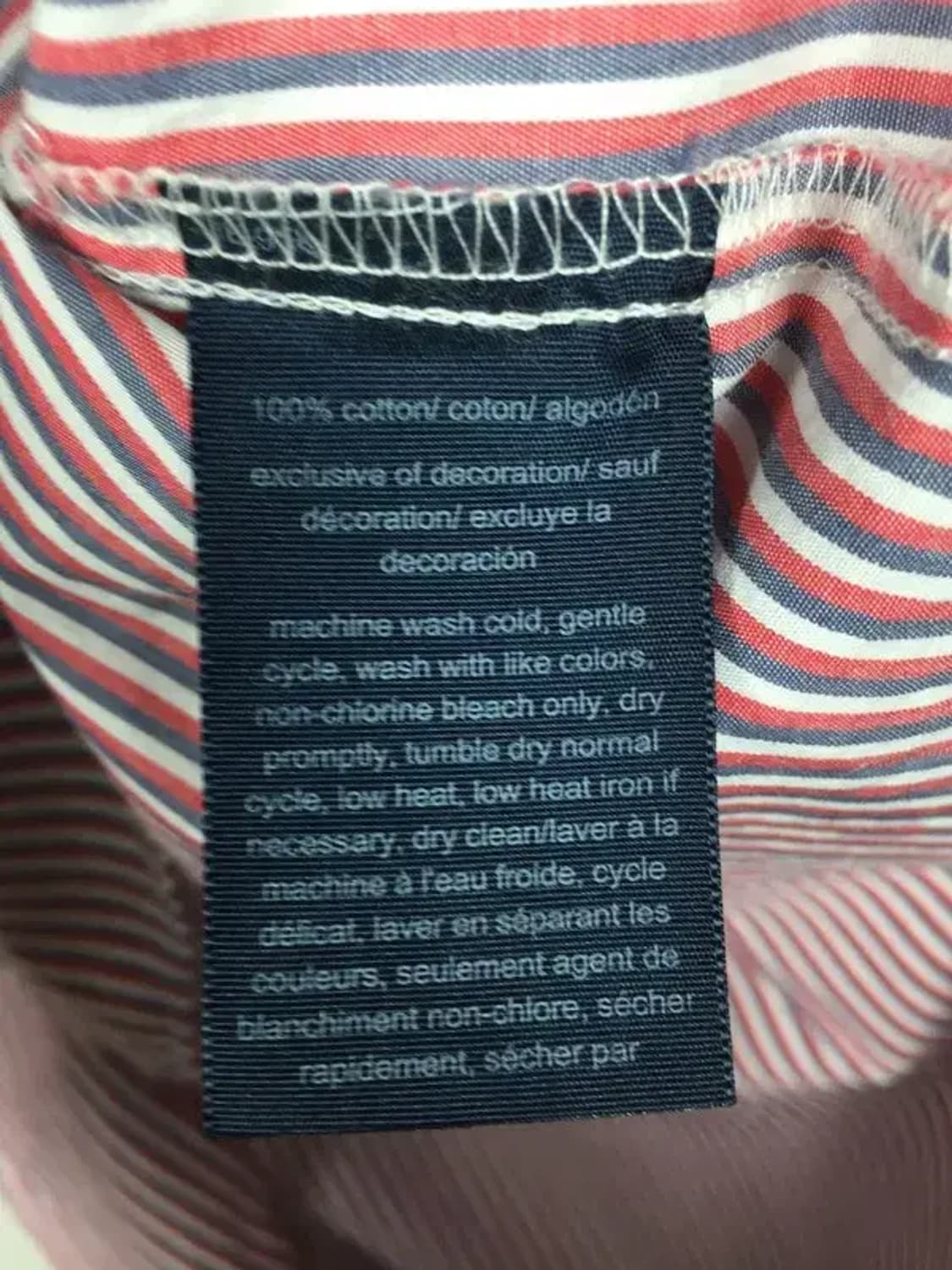 타미힐피거 여성 블라우스 원피스 셔츠 핑크 L 1100409 상품이미지9