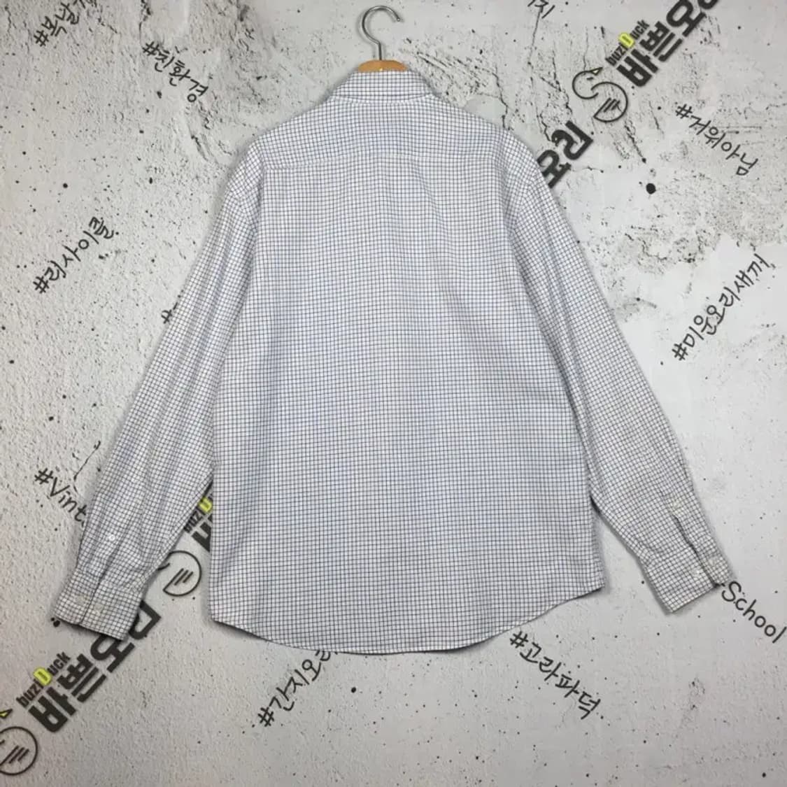 헤지스 셔츠 화이트 테터솔 100 1100406 상품이미지2