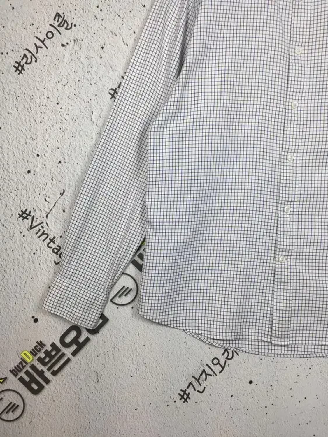 헤지스 셔츠 화이트 테터솔 100 1100406 상품이미지6