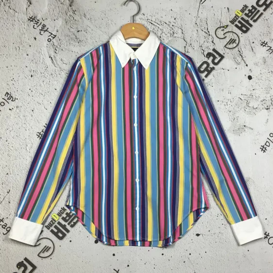 랄프로렌 여성 스트라이프 블라우스 셔츠 다채색 85 1100410 상품이미지1