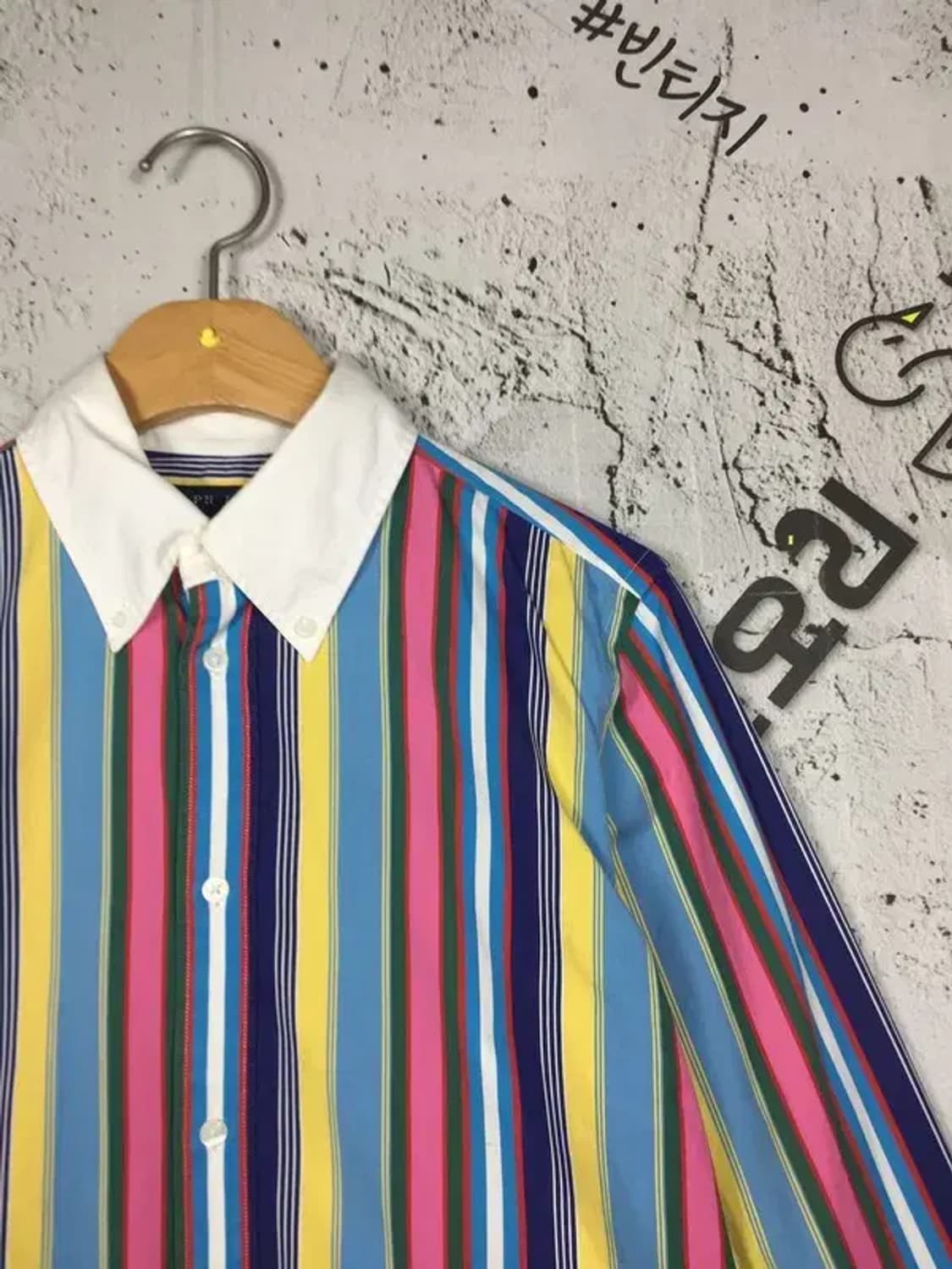 랄프로렌 여성 스트라이프 블라우스 셔츠 다채색 85 1100410 상품이미지4