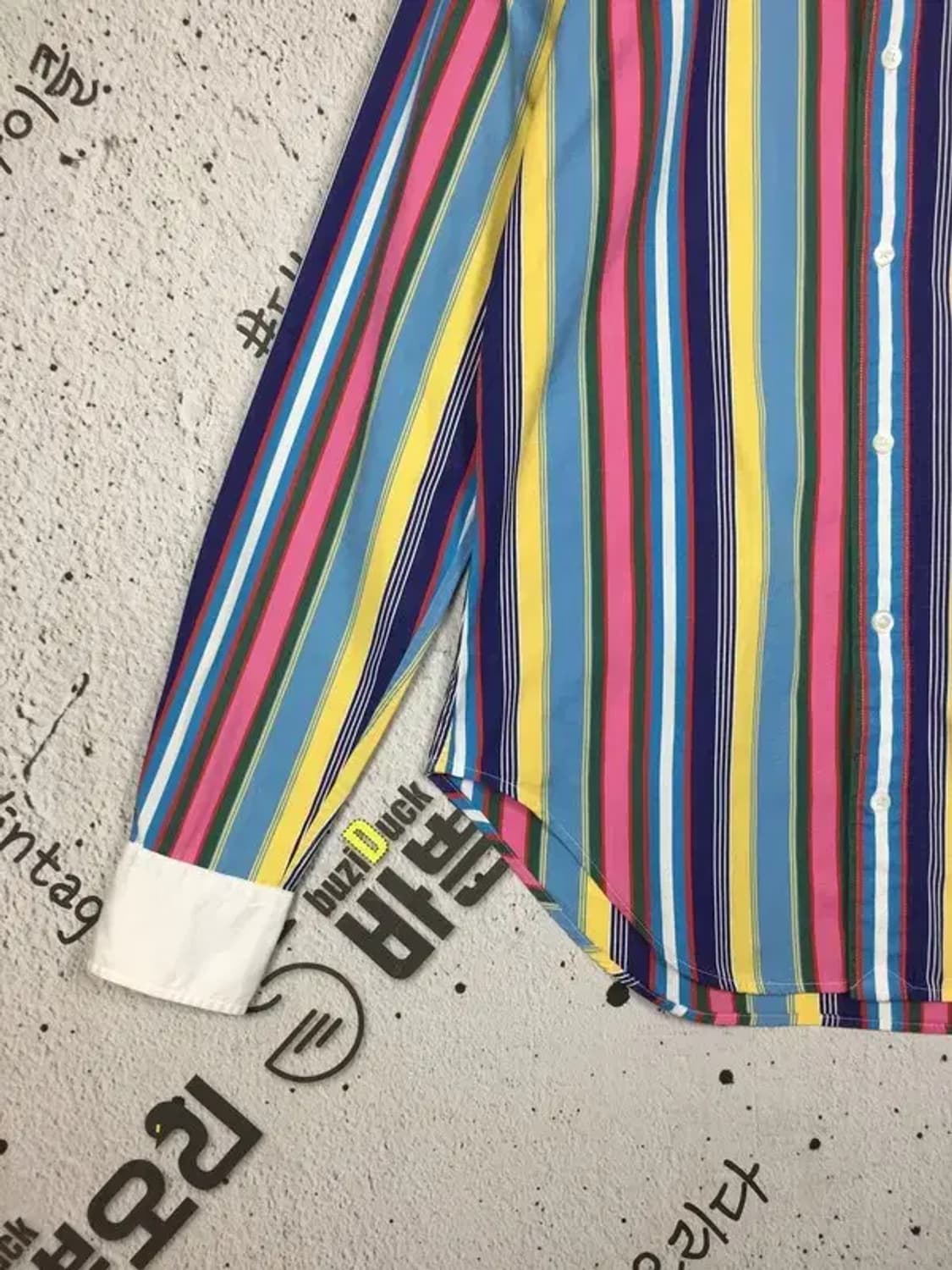 랄프로렌 여성 스트라이프 블라우스 셔츠 다채색 85 1100410 상품이미지5