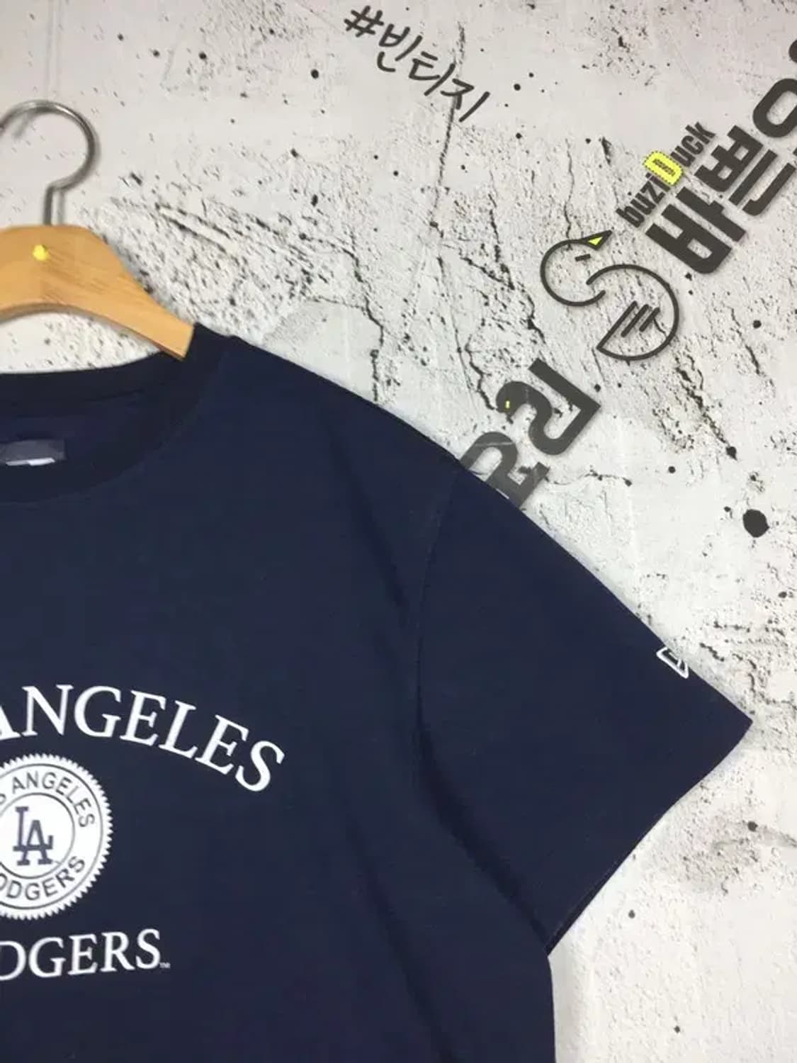 뉴에라 LA다저스 남녀공용 반팔 티 네이비 100 1000529 상품이미지6