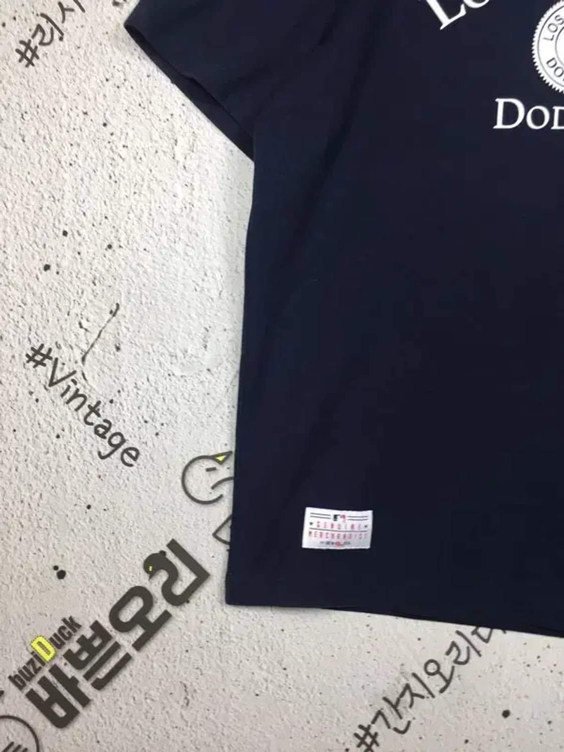 뉴에라 LA다저스 남녀공용 반팔 티 네이비 100 1000529 상품이미지7