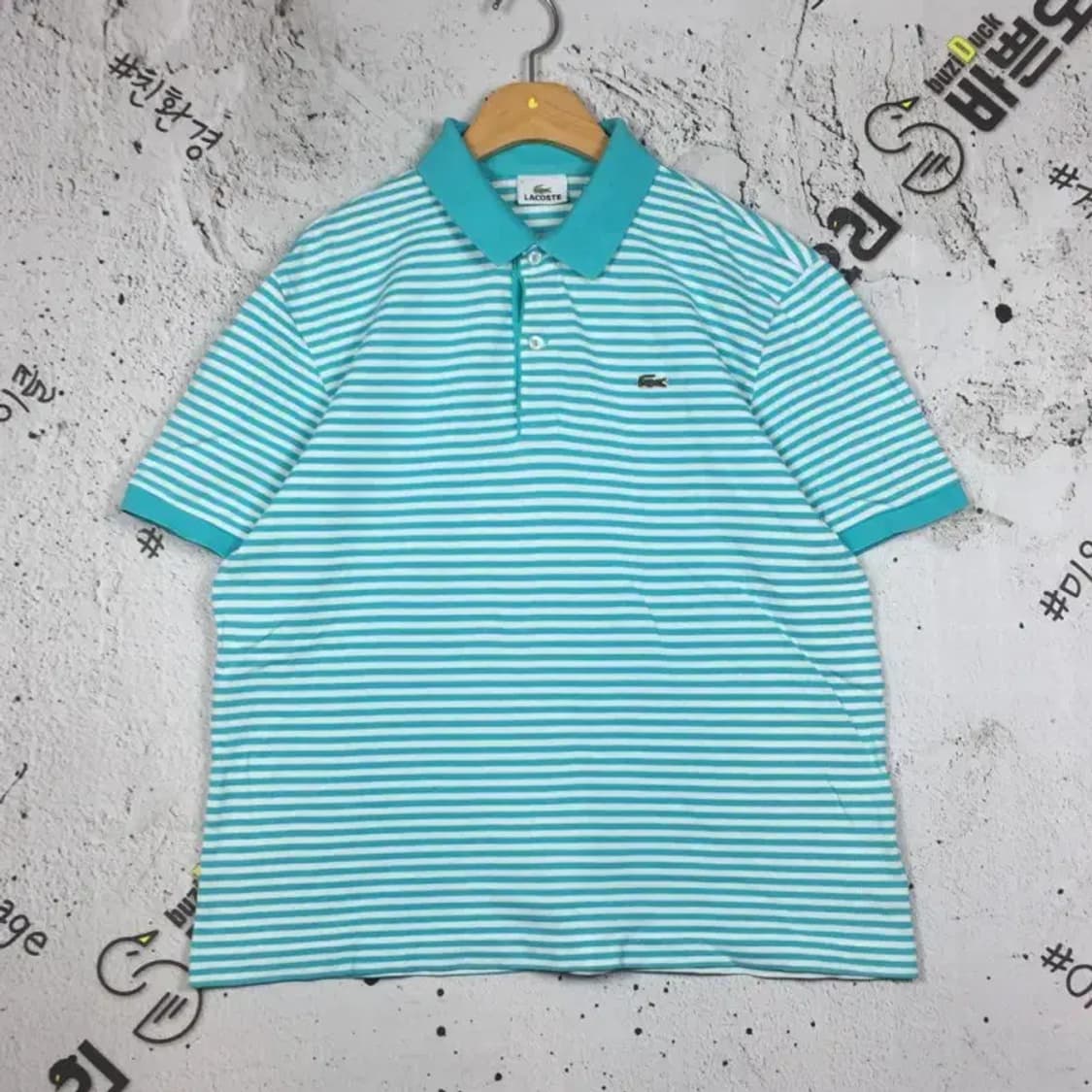 라코스테 LACOSTE 반팔 카라티 민트 5(105) 1000532 상품이미지1